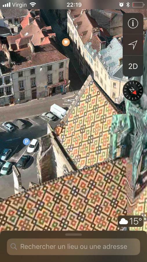 Studio Sur Cour Interieure Centre Historique St Benigne Dijon Exterior foto